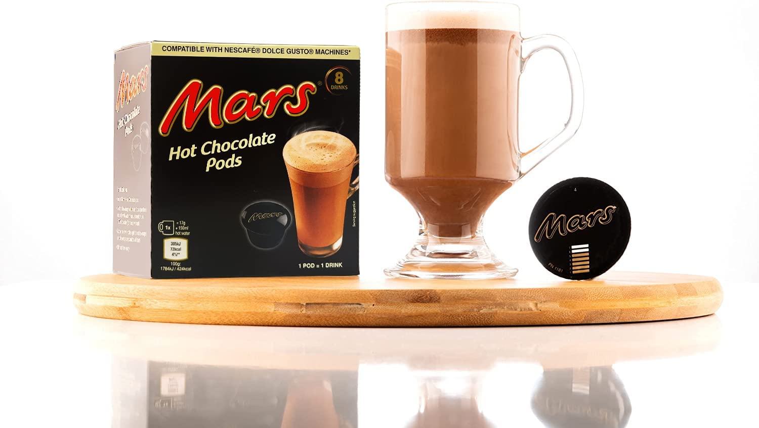Mars Chocolate Drink Nescafe Capsules Coffee Compatible For