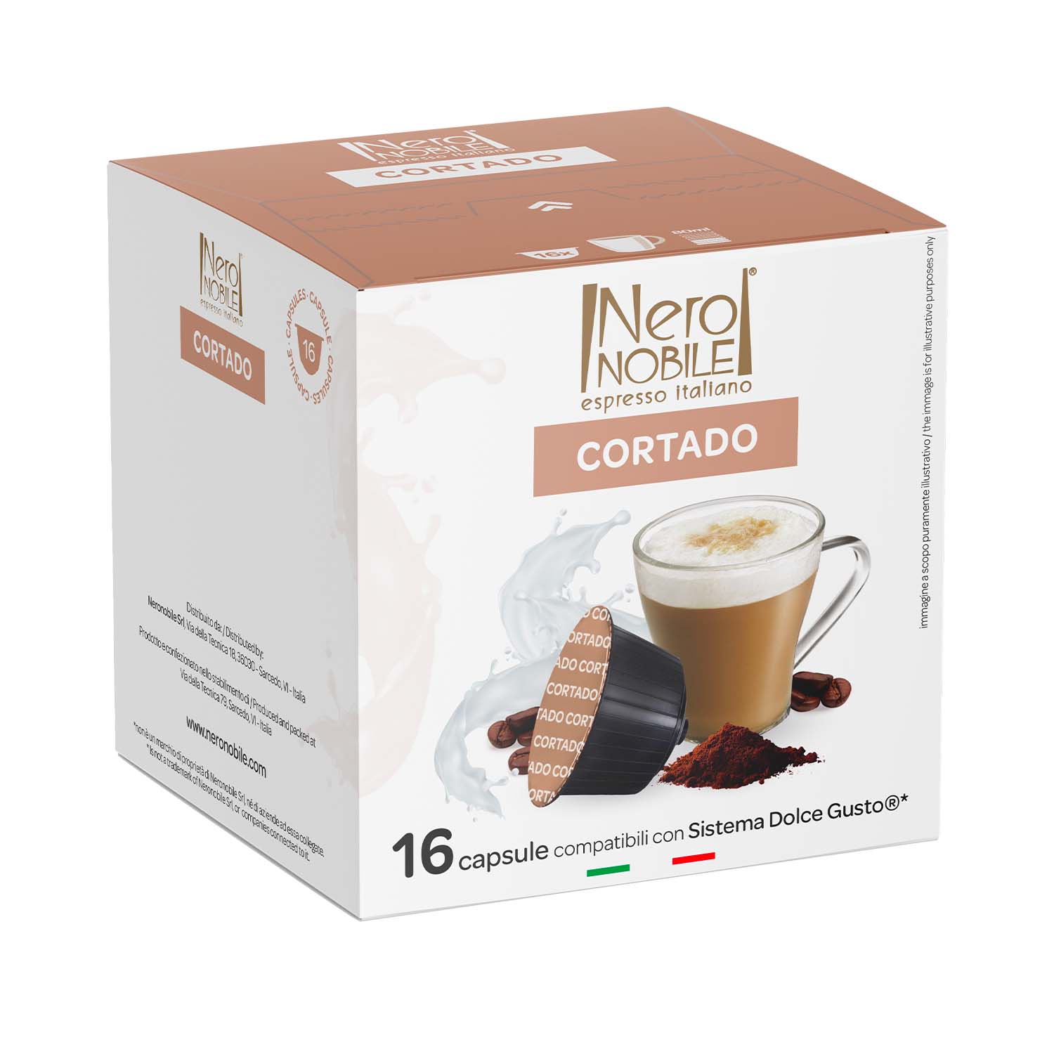 Nero Nobile Cortado 16 pcs.